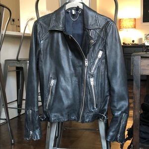 TopShop Black Leather Jacket